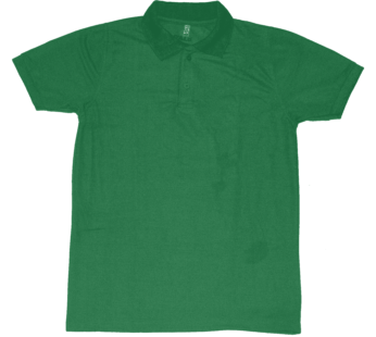 Green D’ALo Cotton Mate Collar T-Shirt